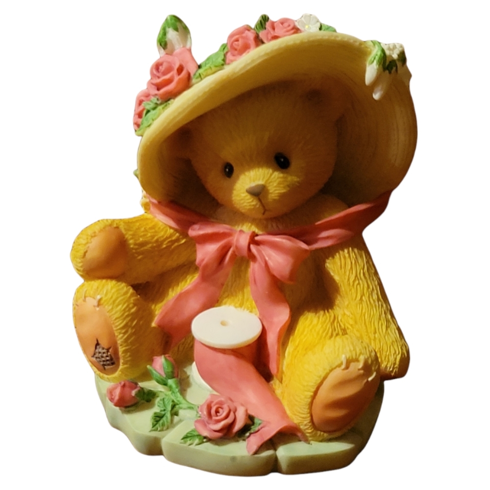Vtg 97 Cherished Teddies "Your Sweet As A Rose" Janet Priscilla Hillman #336521